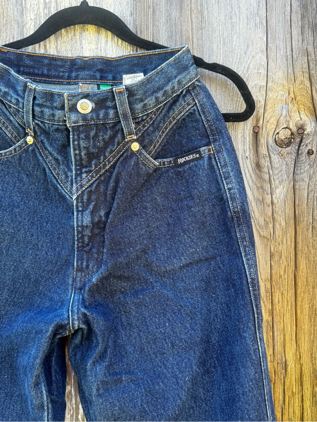 Rockies Dark Wash High-Rise Jeans